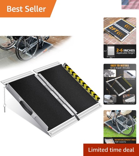 Durable 2ft wheelchair ramp - 2ft,