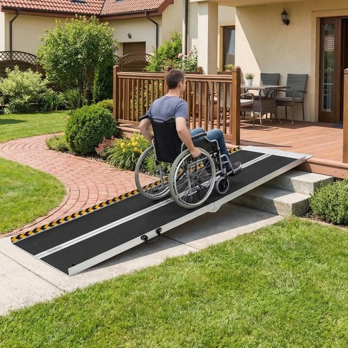 10ft aluminum wheelchair - 10ft,