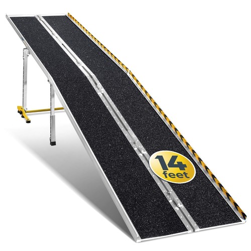 Aluminum wheelchair ramp - aluminum, 14