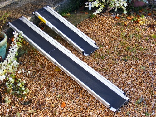 Pair 7ft telescopic - 7ft, ramps