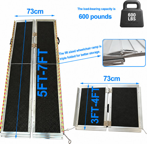 5ft aluminium folding - 5ft,