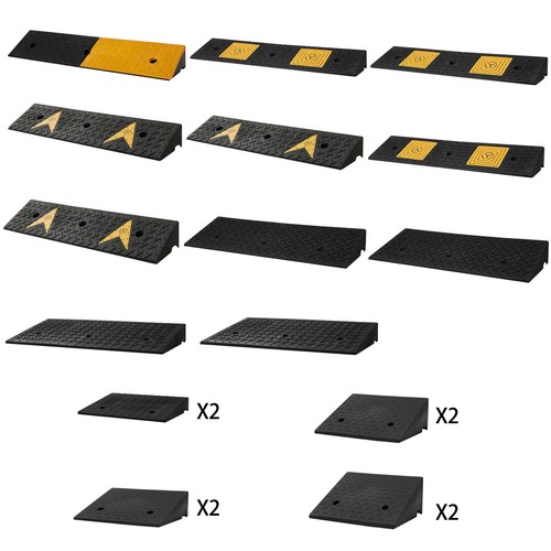 Heavyduty rubber car kerb - 1/2,