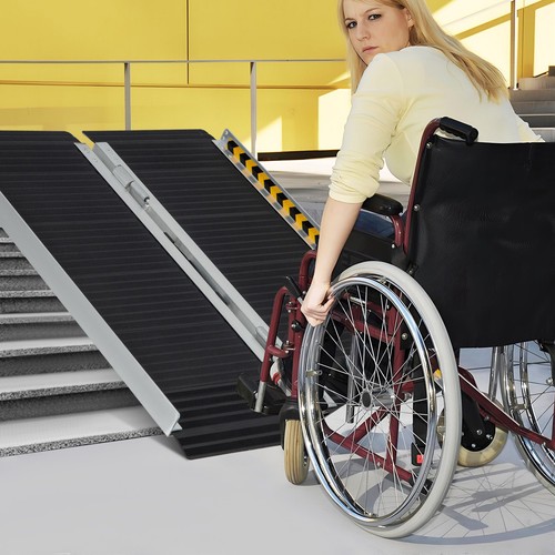 Aluminium wheelchair ramp 3ft - ramp,