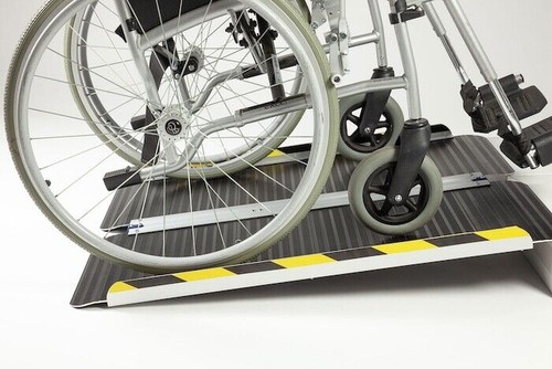 Portable wheelchair ramp - wheelchair,