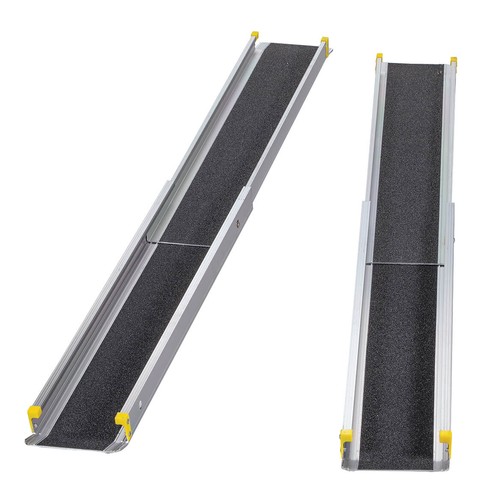Telescoping wheelchair ramp - wheelchair,