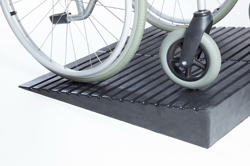 Rubber wheelchair ramps high - wheelchair,