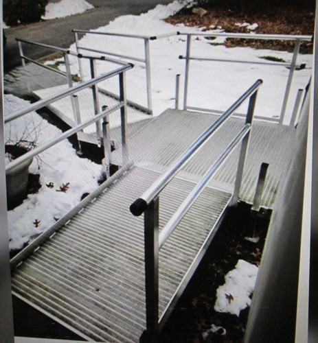 Handicap ramp platform system - handicap,